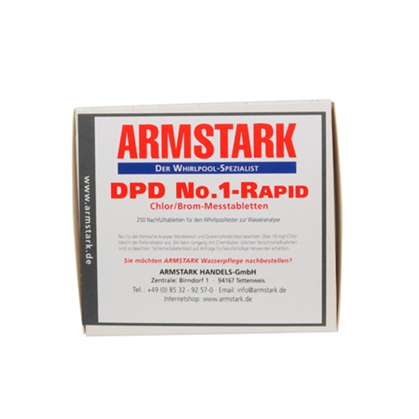 Chlor- & Brom Messtabletten DPD1 | Original von Armstark