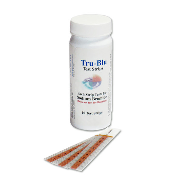 Tru-Blu Teststreifen | Bromwert-Messung | für Salzwasser-Desinfektionssystem