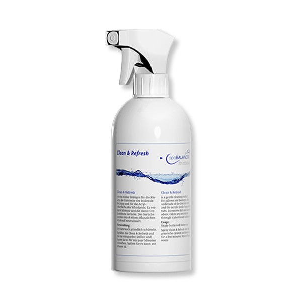 SpaBalancer Clean & Refresh | Reinigung & Pflege für Wanne, Kissen & Abdeckung